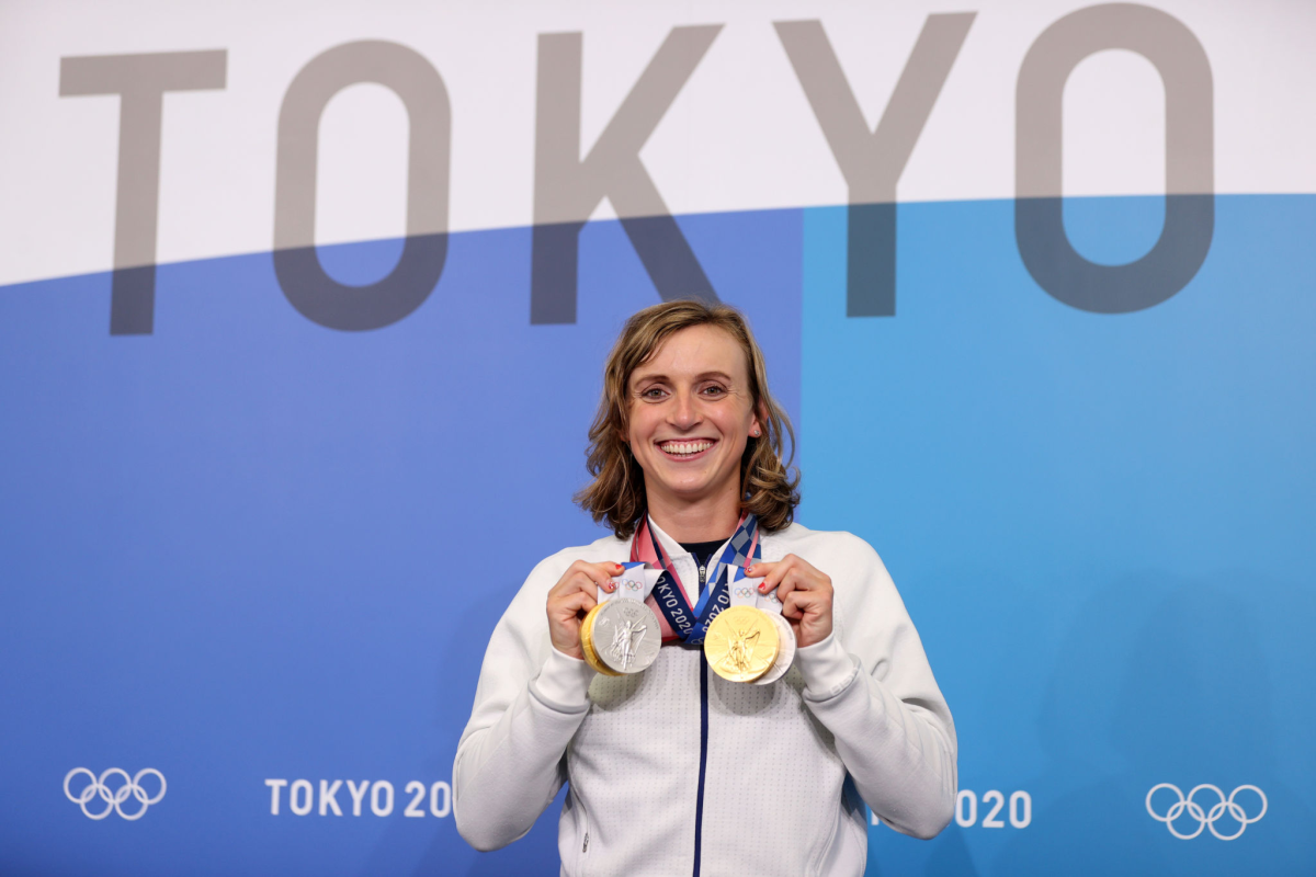 Tokyo Olympics Katie Ledecky made the incredible look routine